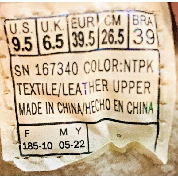 Skechers Synergy Pretty Hiker Sweater Collar Hiking Boots Women's 9.5 Tan Pink - Picture 9 of 10